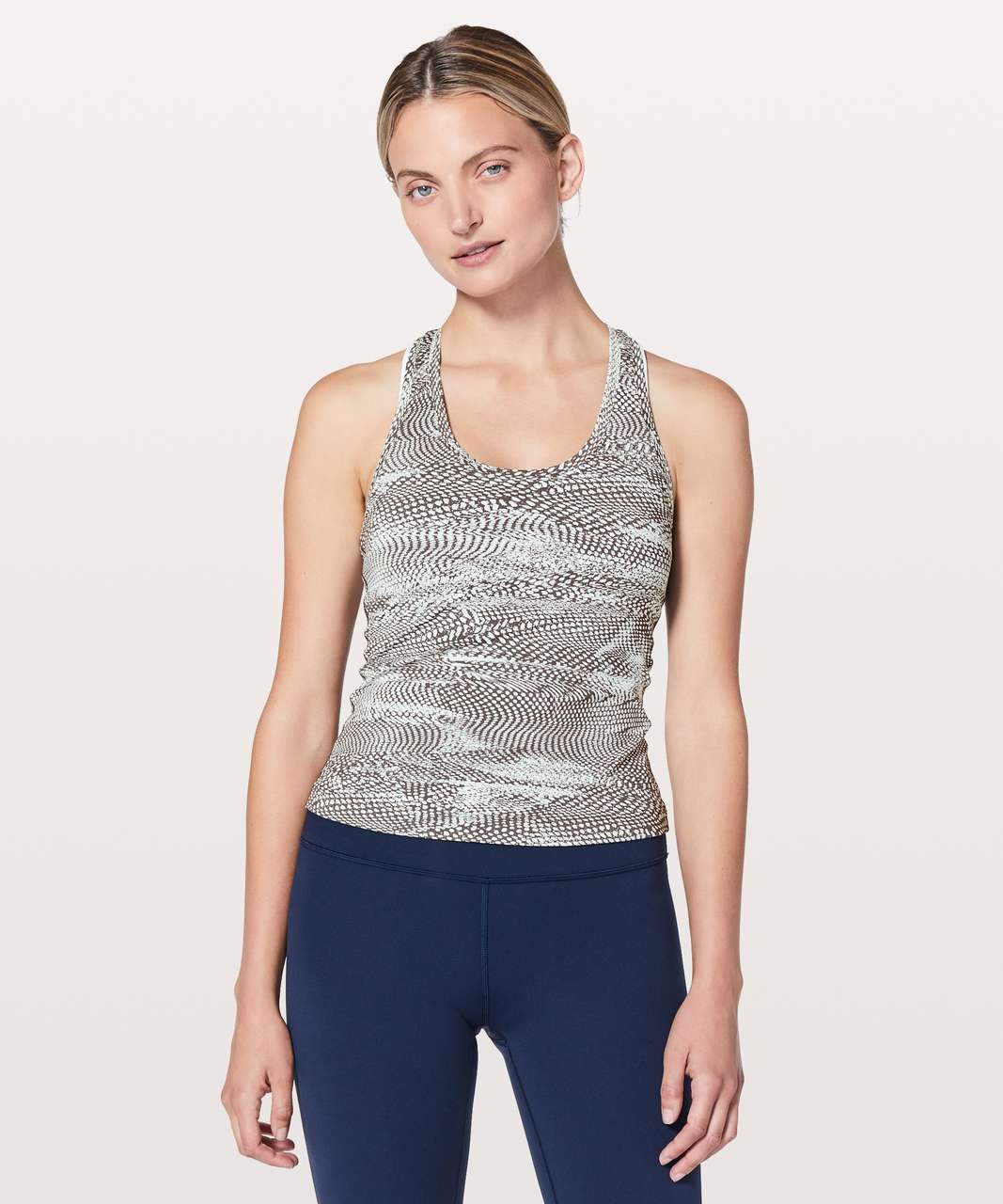 Lululemon Cool Racerback II *Race Length - Swerve Vapor Metal Grey