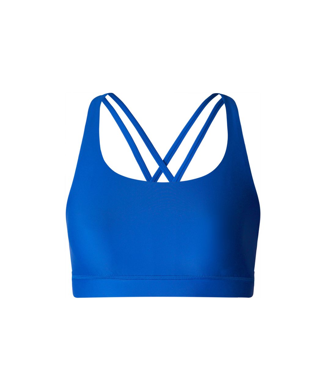 Lululemon Centered Energy 2 sports bra striped blue black Womens size 6 -  $32 - From Jenny