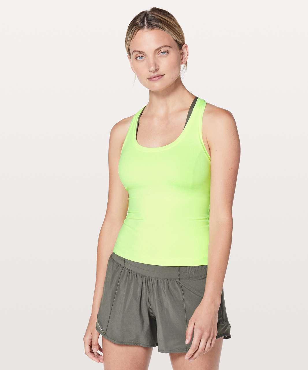 Lululemon Cool Racerback II *Race Length - Clear Mint