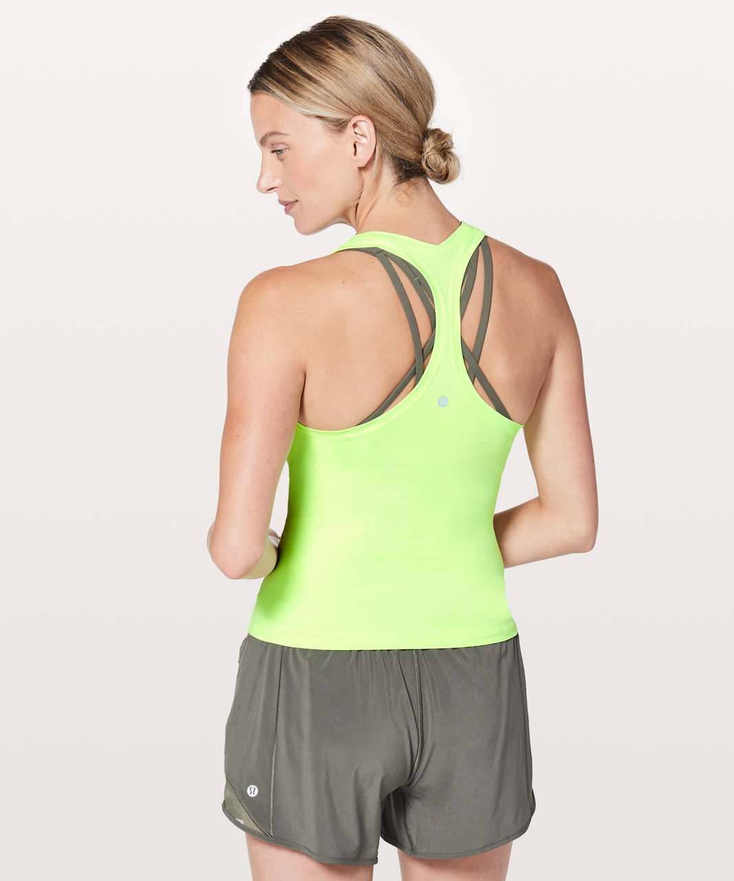 Lululemon Cool Racerback II *Race Length - Clear Mint