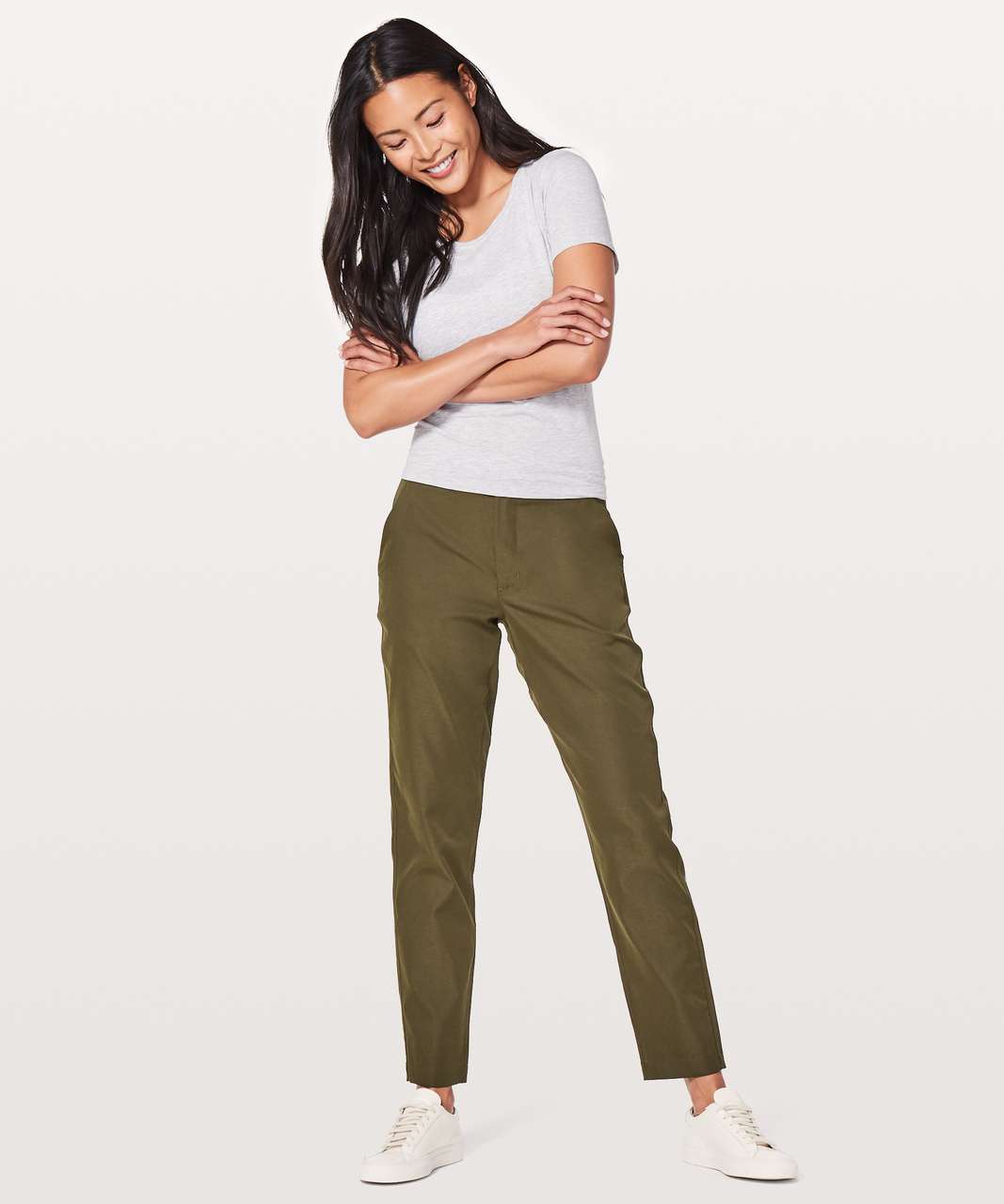 Lululemon &go City Trek Trouser - Fatigue Green - lulu fanatics