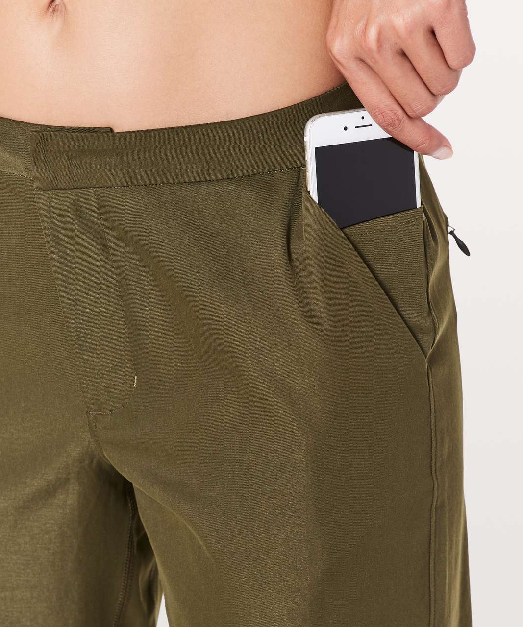 Lululemon City Trek Trouser *28 - Military Green - lulu fanatics