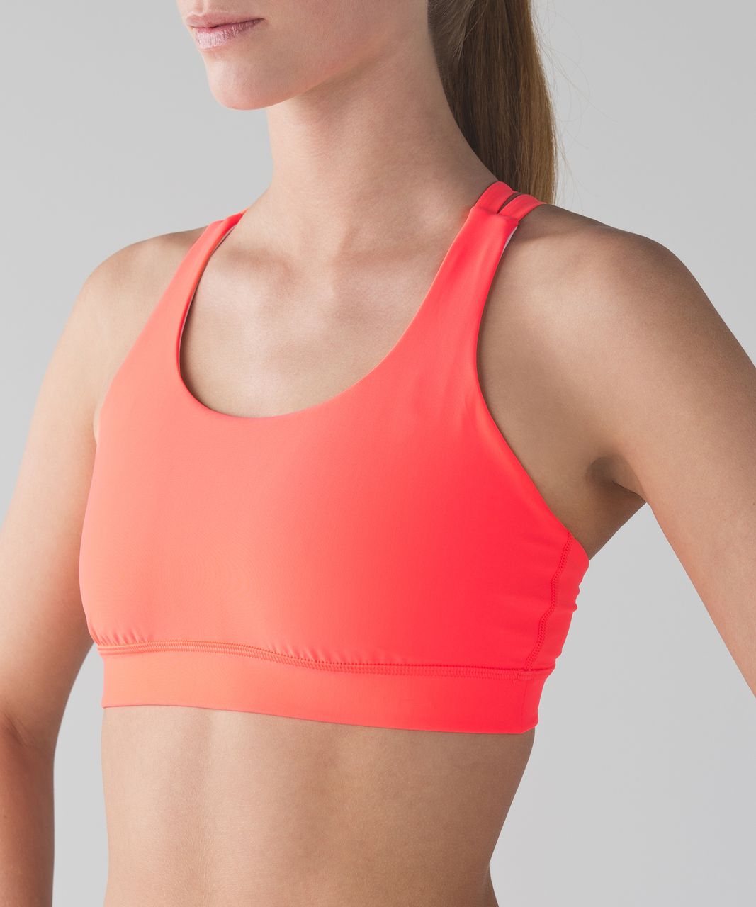 Lululemon Energy Bra H2O - Grapefruit