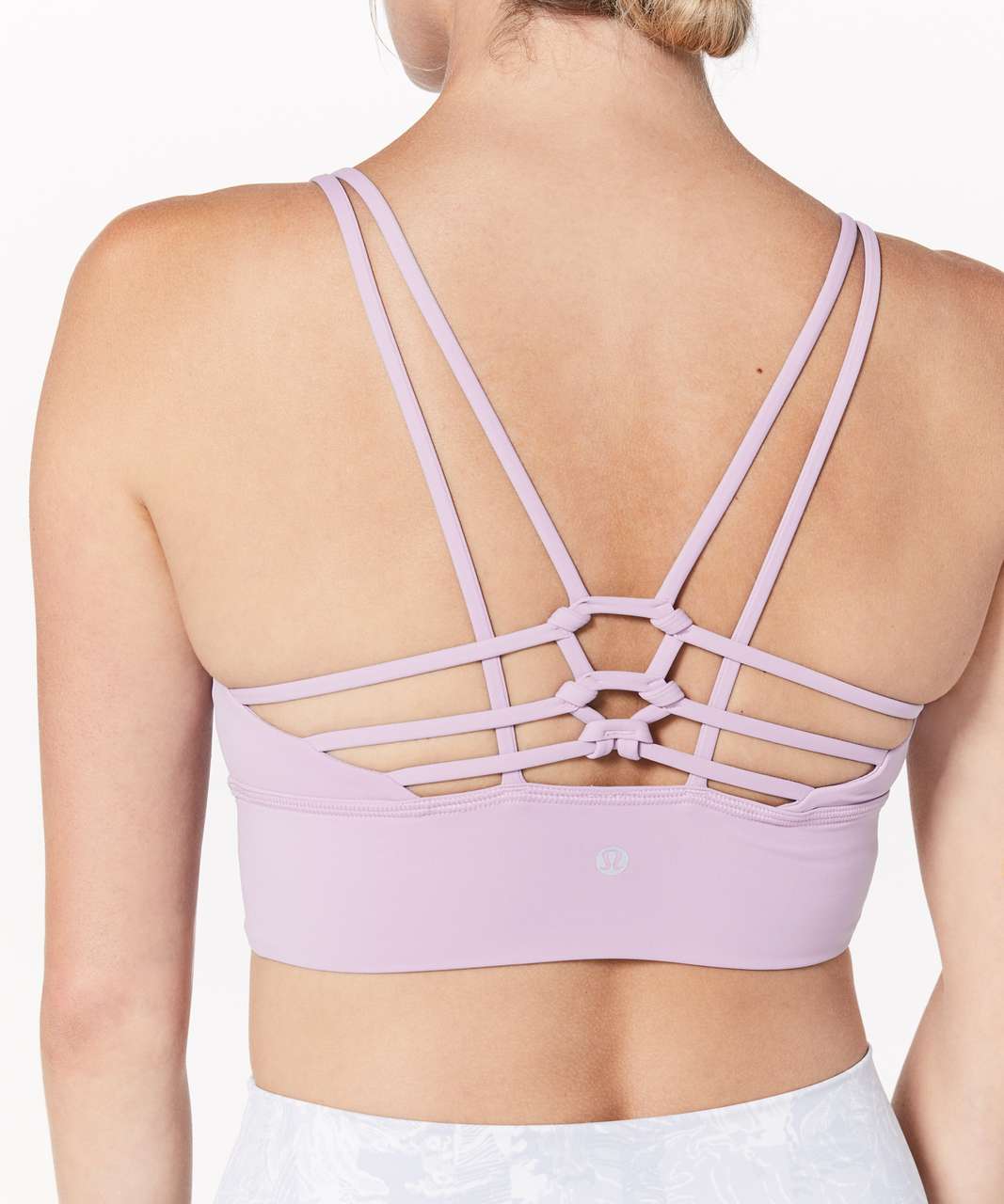 Ultra Double String Sports Bra, Lilac Haze