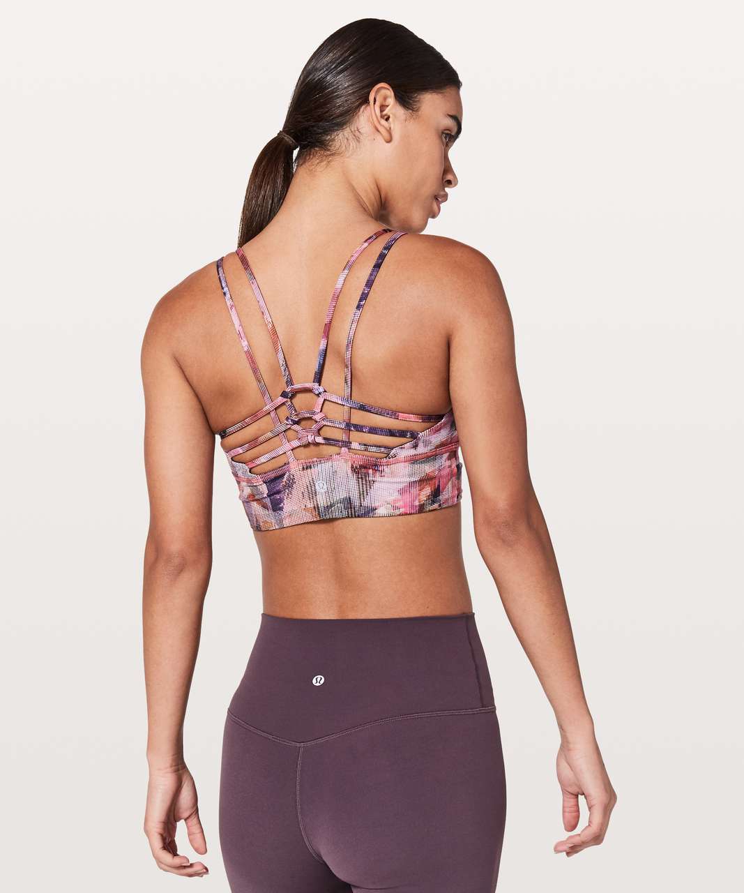 Lululemon Uncaged Bra - Sun Dazed Multi Pink