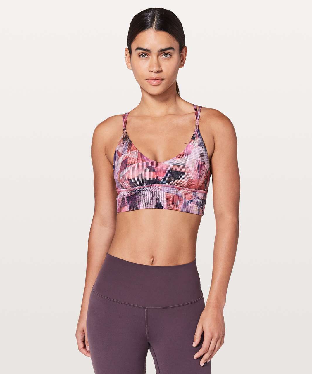 Lululemon Uncaged Bra - Sun Dazed Multi Pink