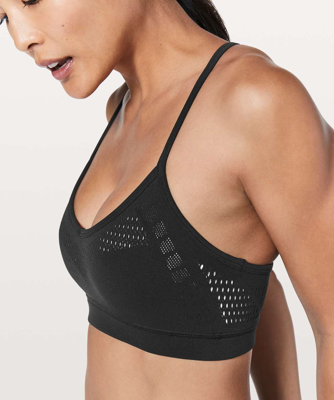 Lululemon Reveal Hybrid Bra Interconnect - Black / Vapor