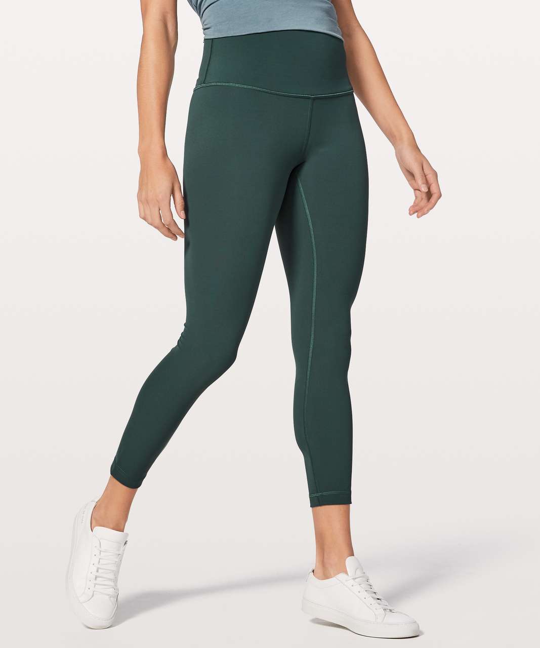 Lululemon Wunder Under Hi-Rise 7/8 Tight *25 - Teal Shadow - lulu fanatics