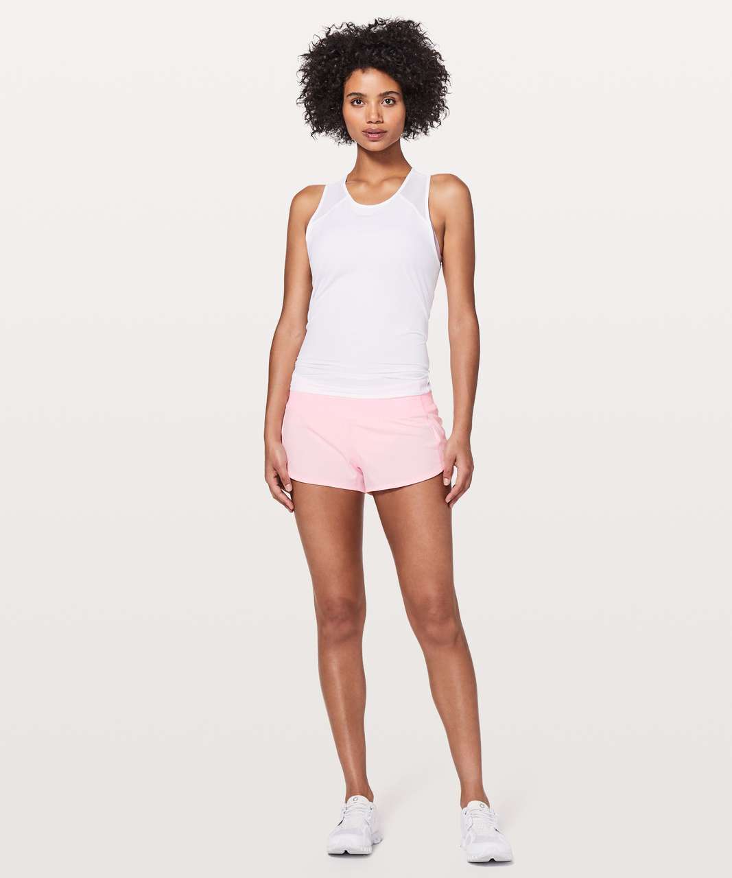 A Bright Lululemon Workout Outfit: Pink Speed Shorts! - Agent Athletica