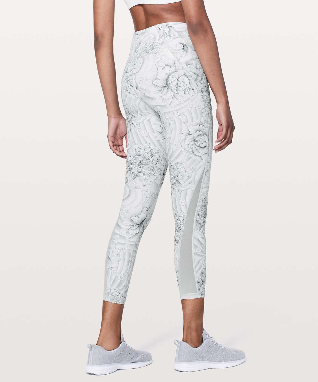 Lululemon Train Times 7/8 Pant *25" - Twine White Multi / White