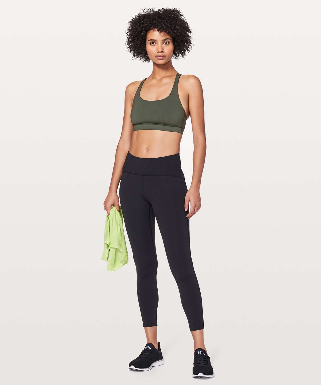 Lululemon Green Camo Sports Bra Size 4 – newdsalem