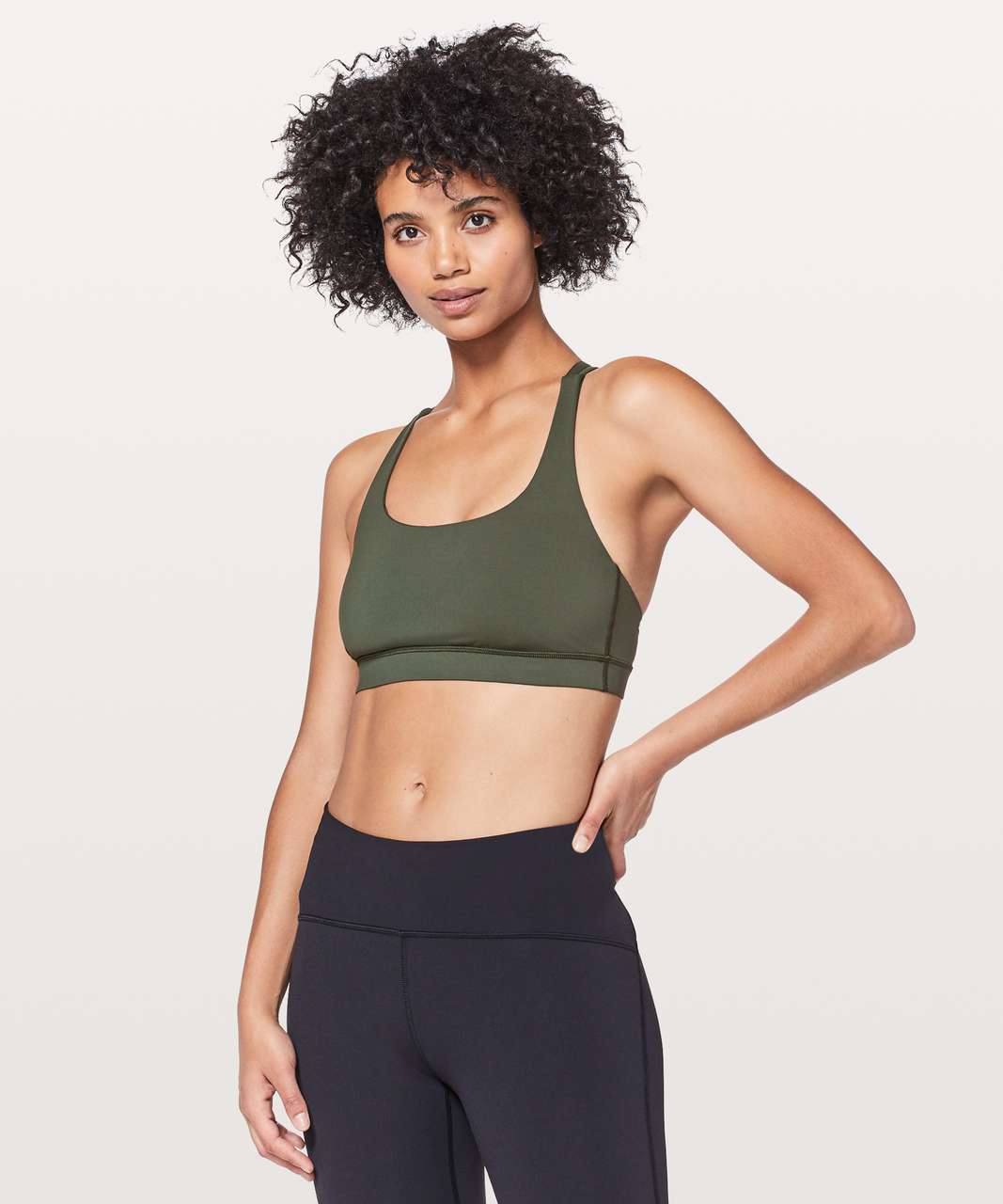 Lululemon Like Nothing Bra NWT 32C 34DD GRSG Grass Green Ultralu