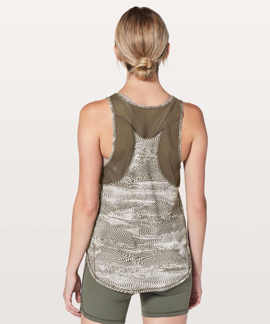 Lululemon Sculpt Tank II - Swerve Vapor Metal Grey / Metal Grey