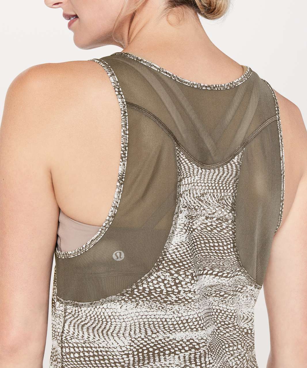 Lululemon Sculpt Tank II - Swerve Vapor Metal Grey / Metal Grey