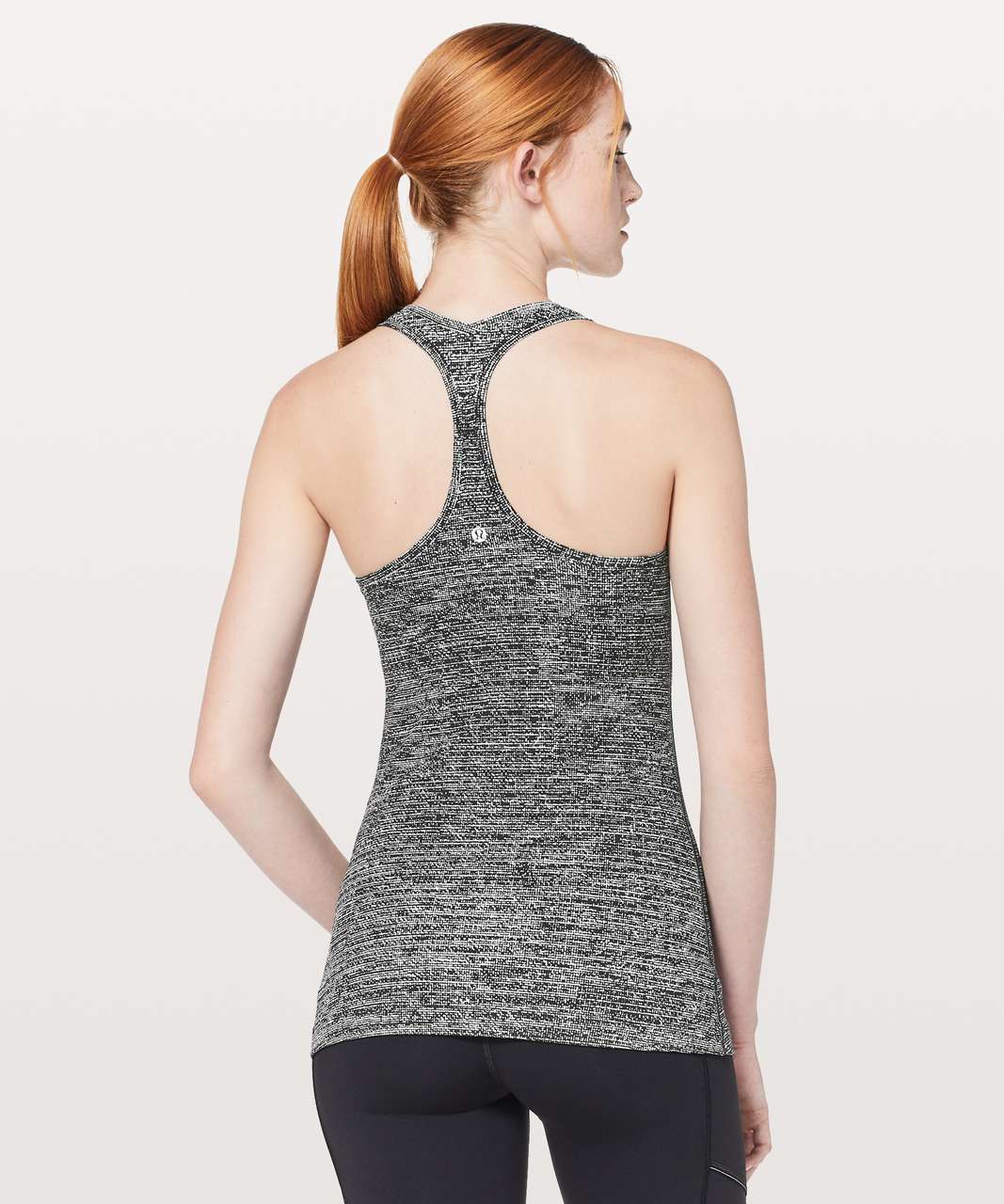 Lululemon Cool Racerback II *Nulu - Twillines White Black