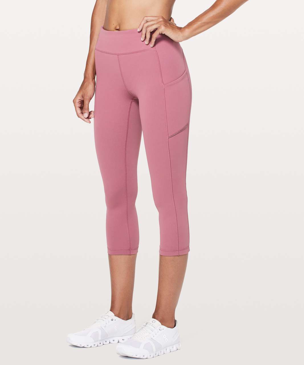 Lululemon Speed Up Crop *21" - Moss Rose