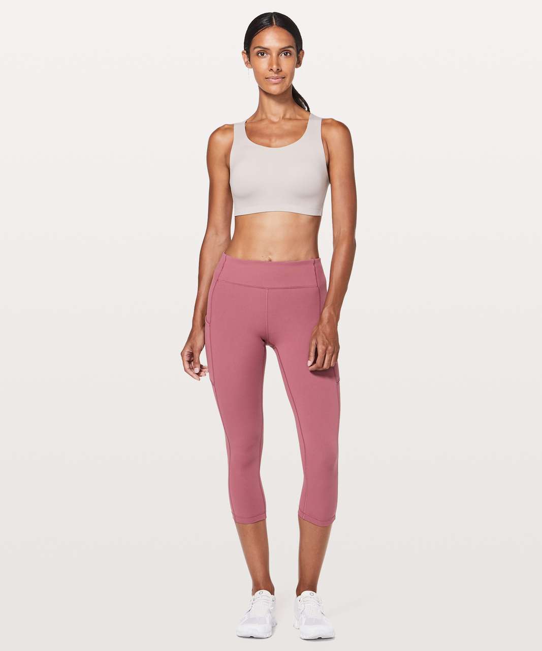 Lululemon Speed Up Crop (21) - Dark Olive - lulu fanatics