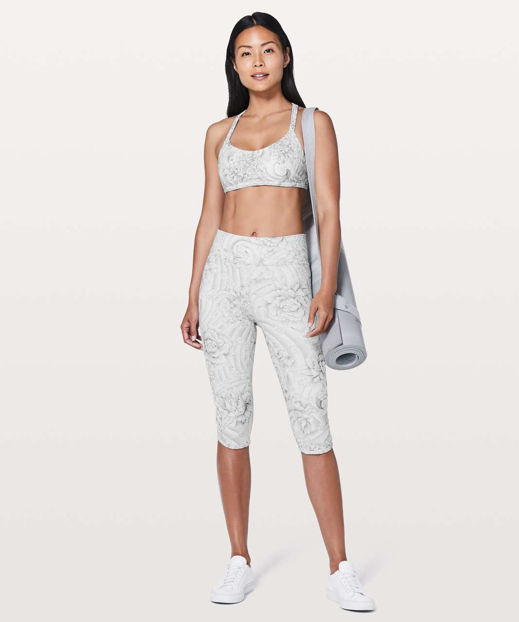 Lululemon Love Knot Bra - Mini Twine White Multi