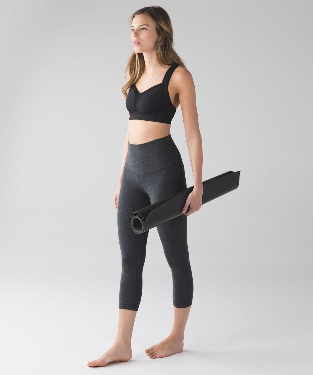 Lululemon Ta Ta Tamer II - Coal / Black - lulu fanatics