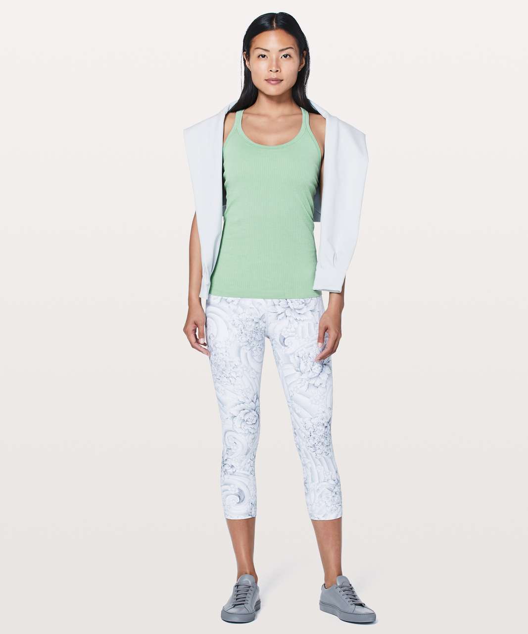 Lululemon Ebb To Street Tank II - Opal Green