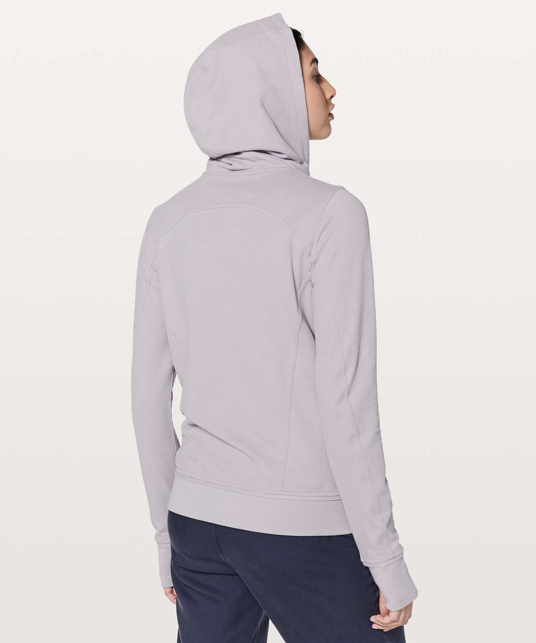 Lululemon Scuba Oversized Full Zip - Heathered Core Ultra Light Grey - lulu  fanatics