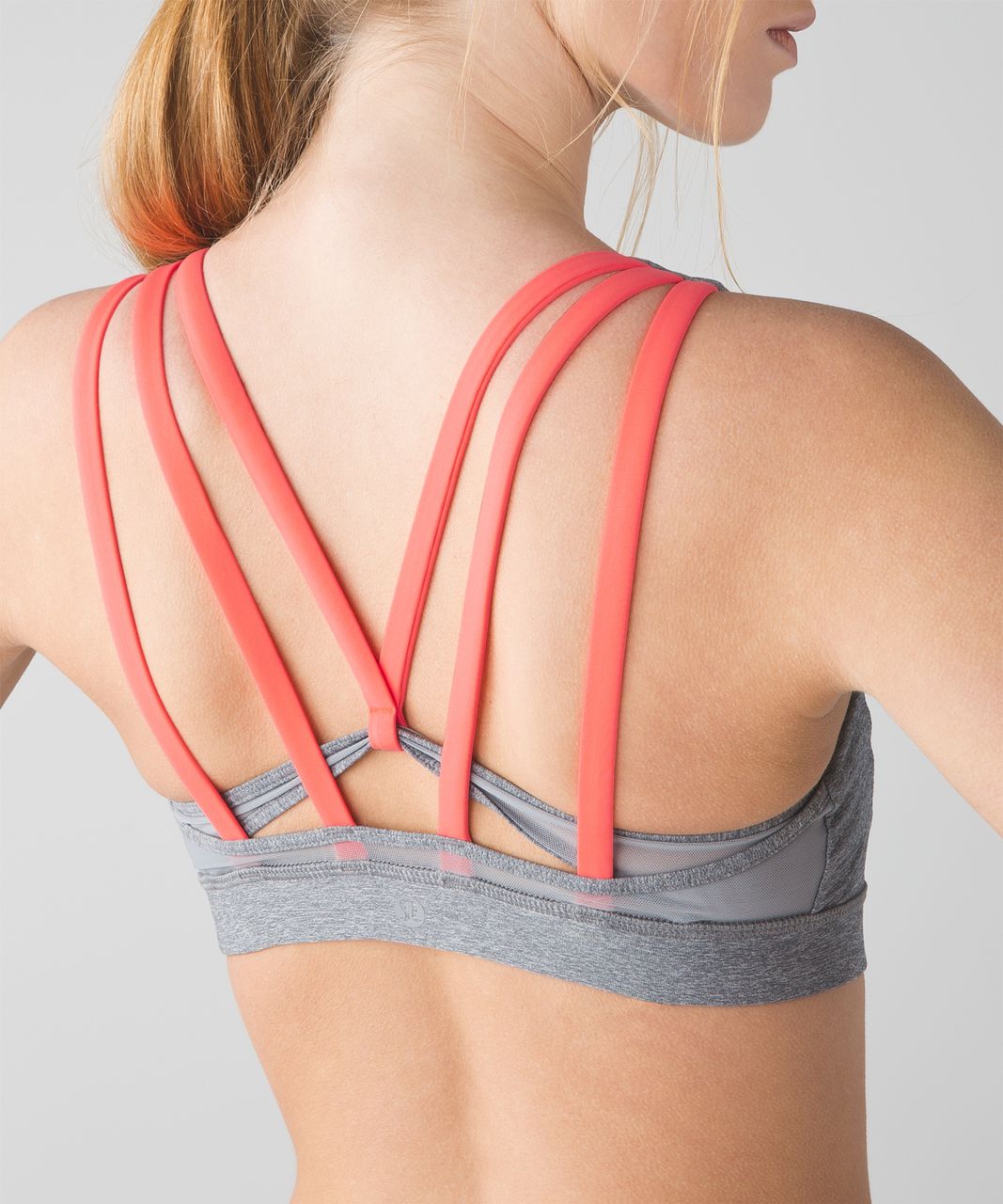 Lululemon Energy Bra Exhale - Heathered Slate / Battleship / Very Light Flare