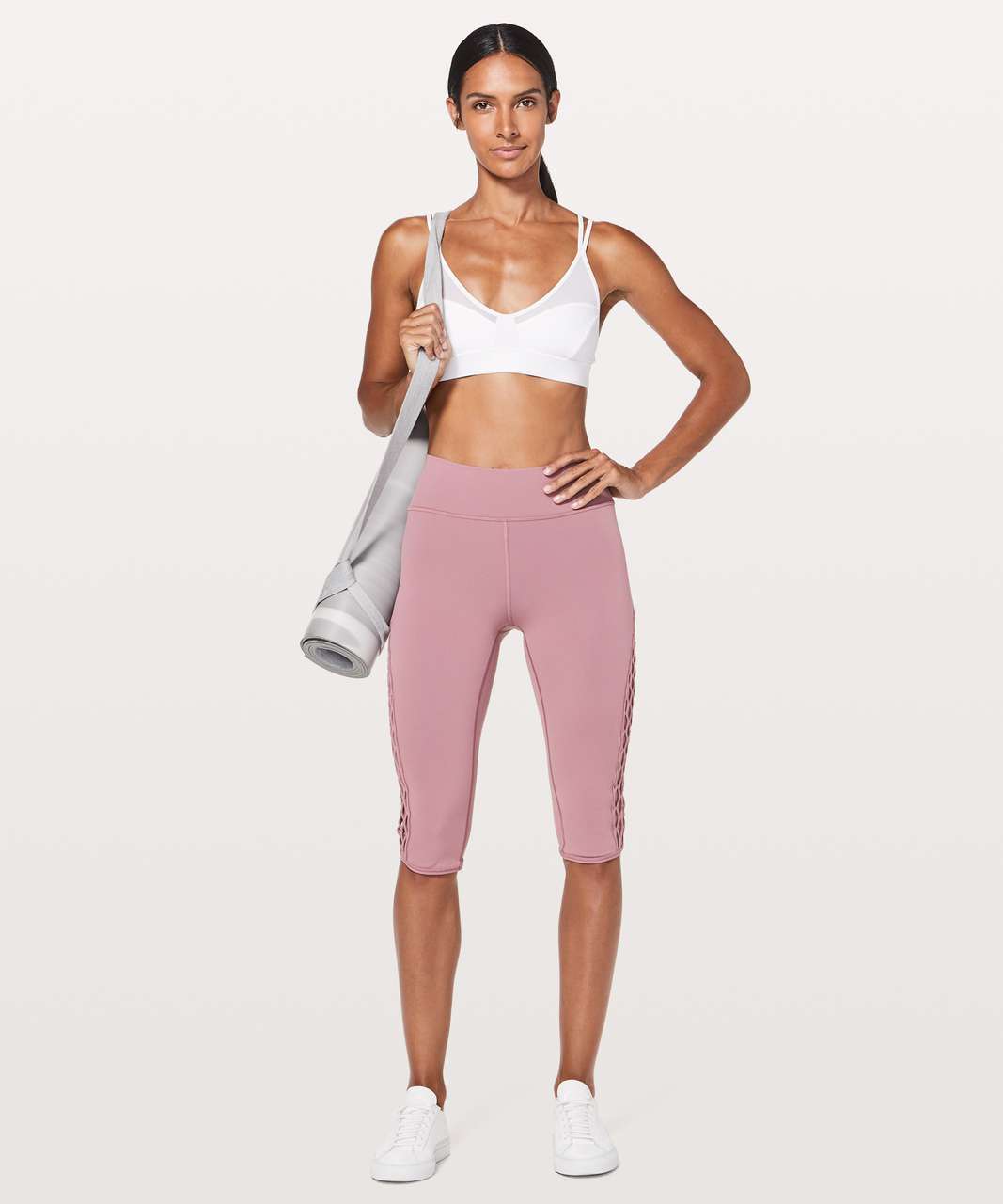 Lululemon Love Knot Crop *15" - Figue