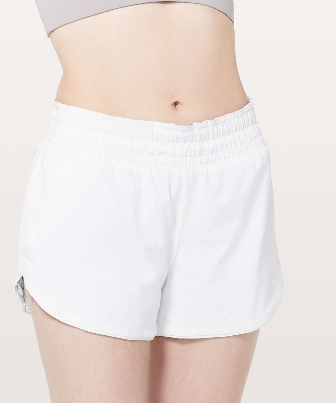 Lululemon Choose A Side Short *3" - Mini Twine White Multi / White