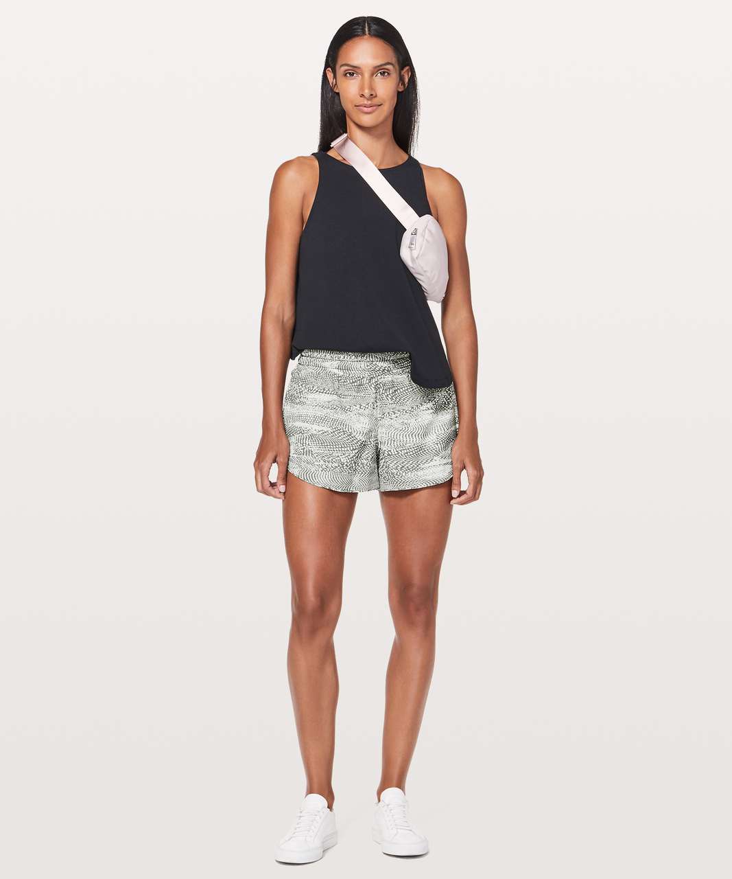 Lululemon Choose A Side Short *3" - Black / Swerve Vapor Metal Grey