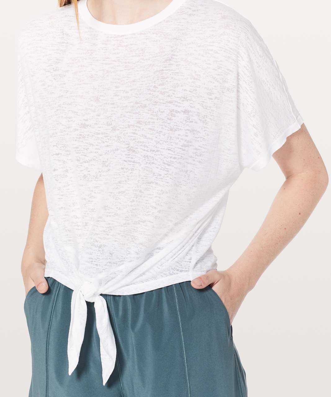 Lululemon In Sequence Short Sleeve - White