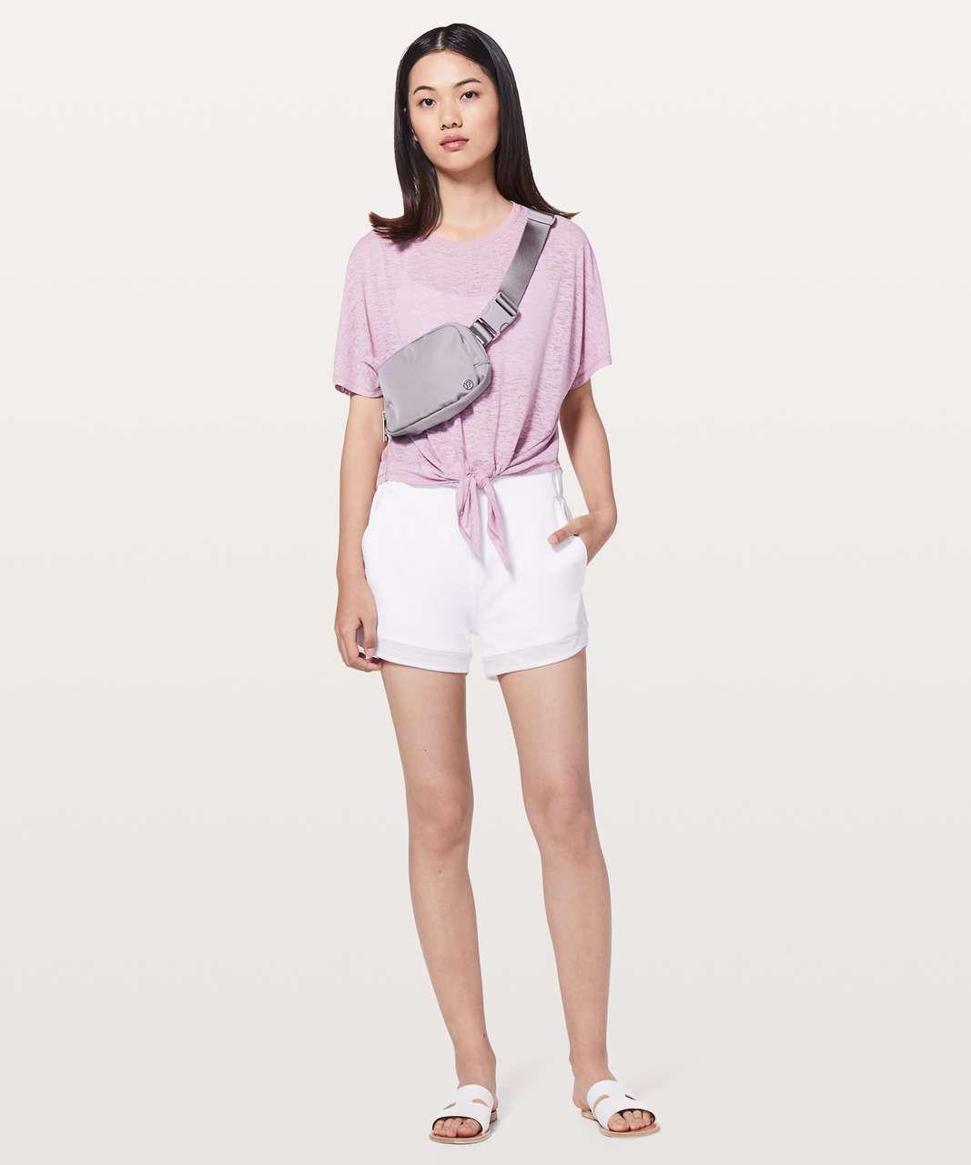 Lululemon In Sequence Short Sleeve - Rose Blush