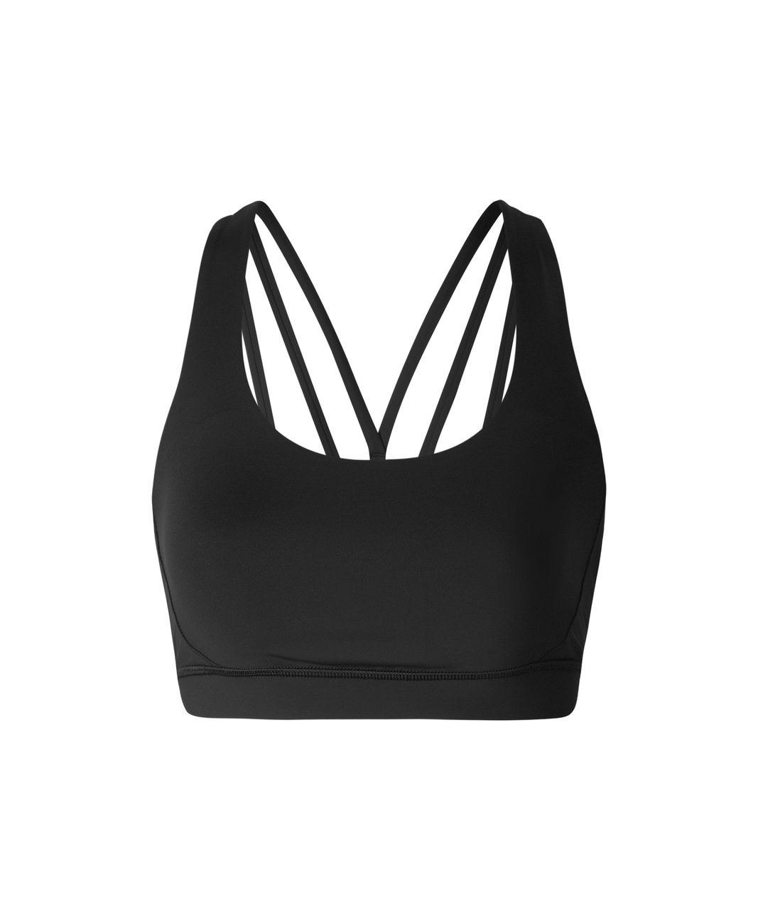 Lululemon Energy Bra Exhale - Black - lulu fanatics