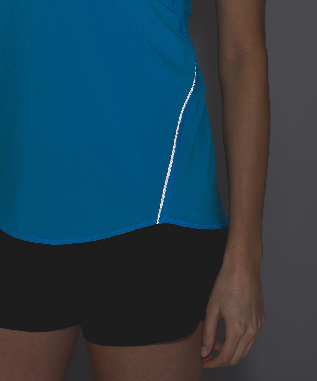 Lululemon Real Quick Singlet - Kayak Blue