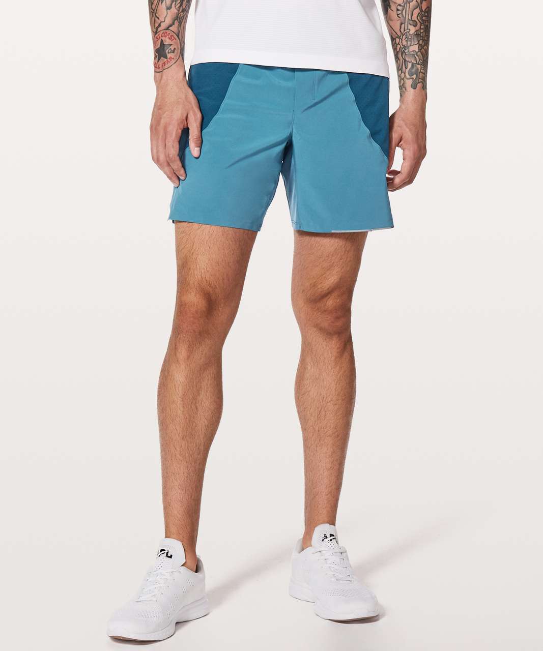 Lululemon Switch Up Short *6" - Pewter Blue / Poseidon