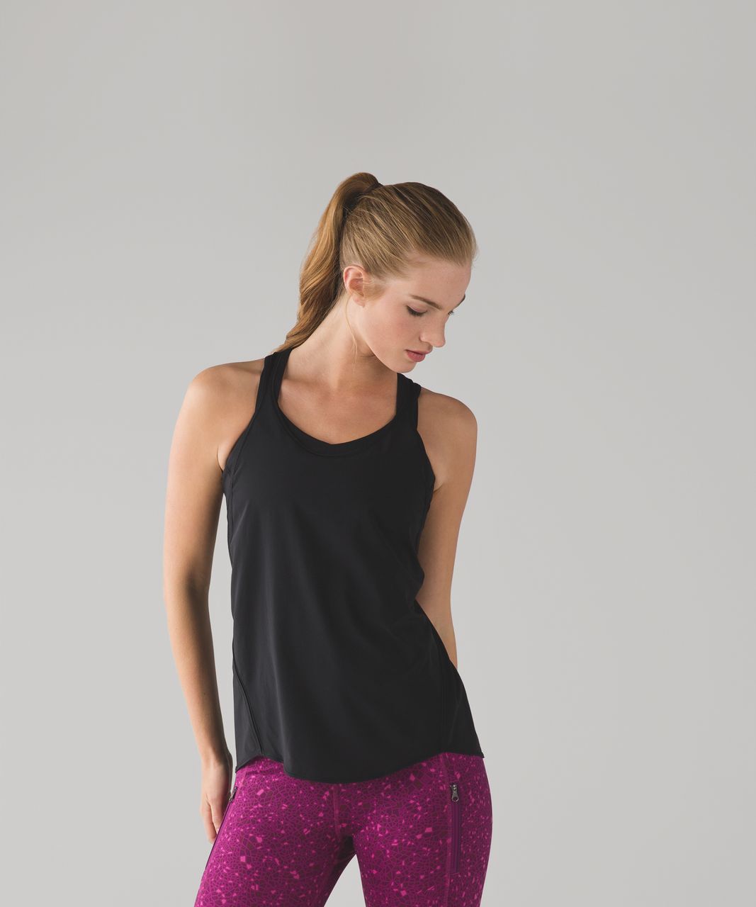 Lululemon Real Quick Singlet - Black