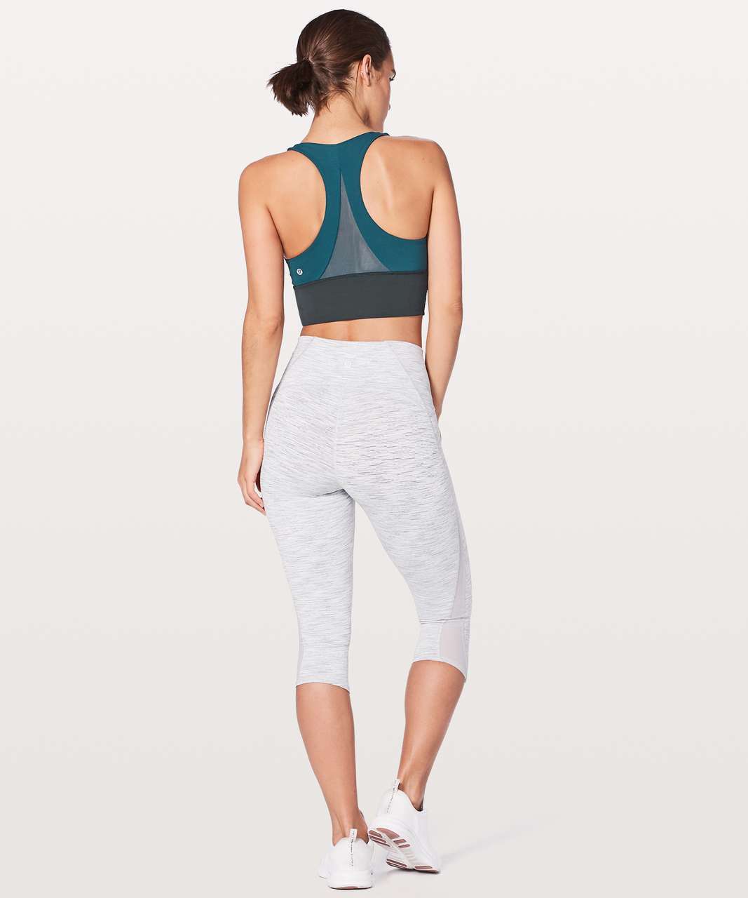 Lululemon Invigorate Bra *Long Line - Nile Blue / Nocturnal Teal