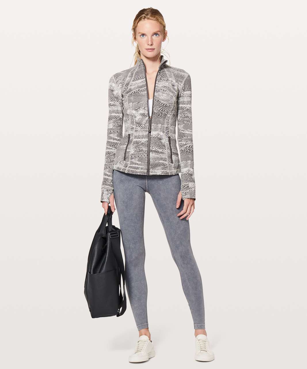 Lululemon Define Jacket - Swerve Vapor Metal Grey / Metal Grey