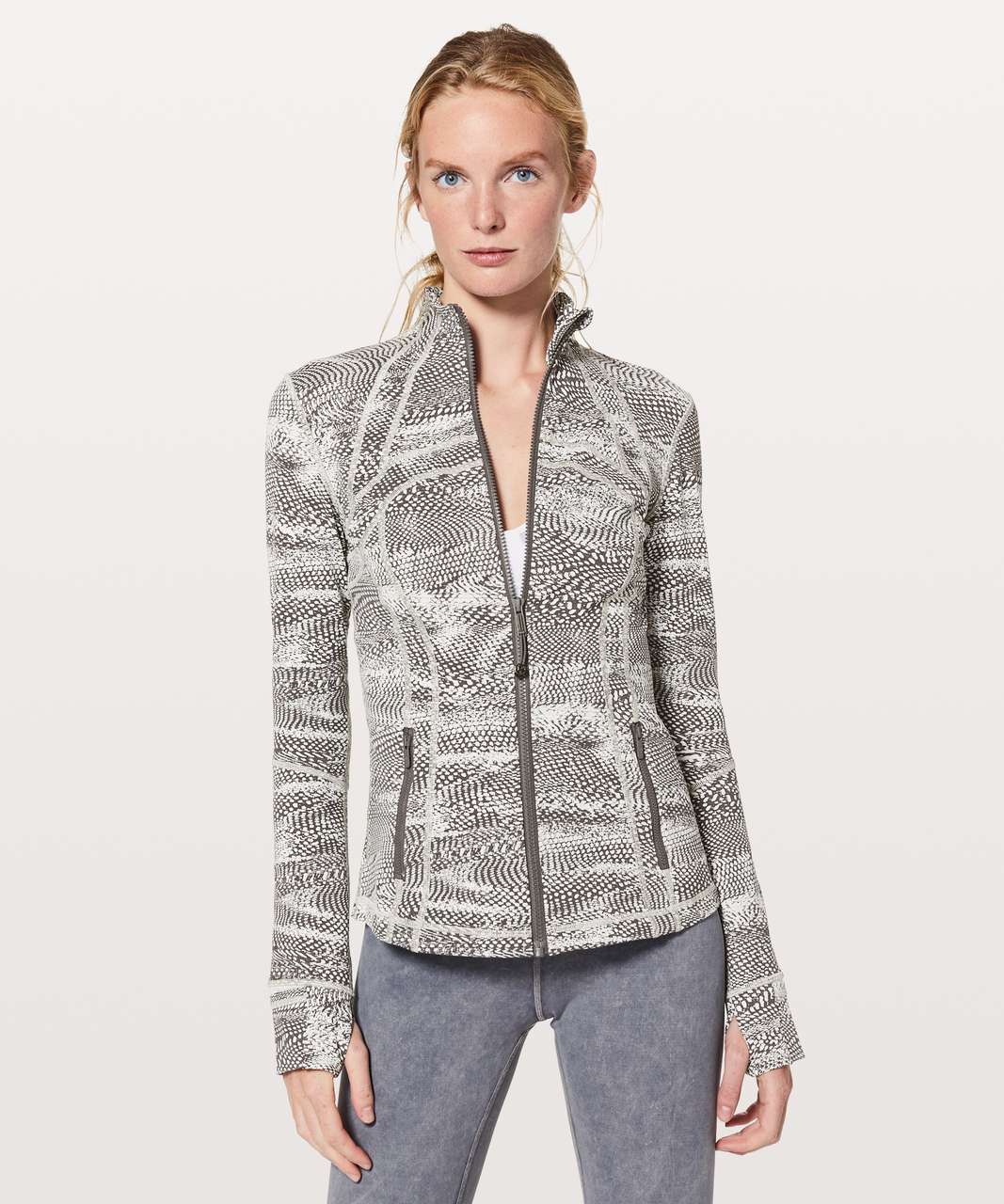 Lululemon Define Jacket - Swerve Vapor Metal Grey / Metal Grey