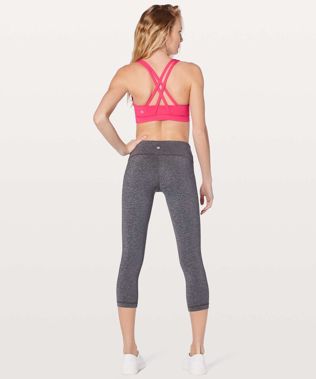 Lululemon Energy Sports Bra 4 Boom Juice Cyber Alarming Strappy Back  Women's