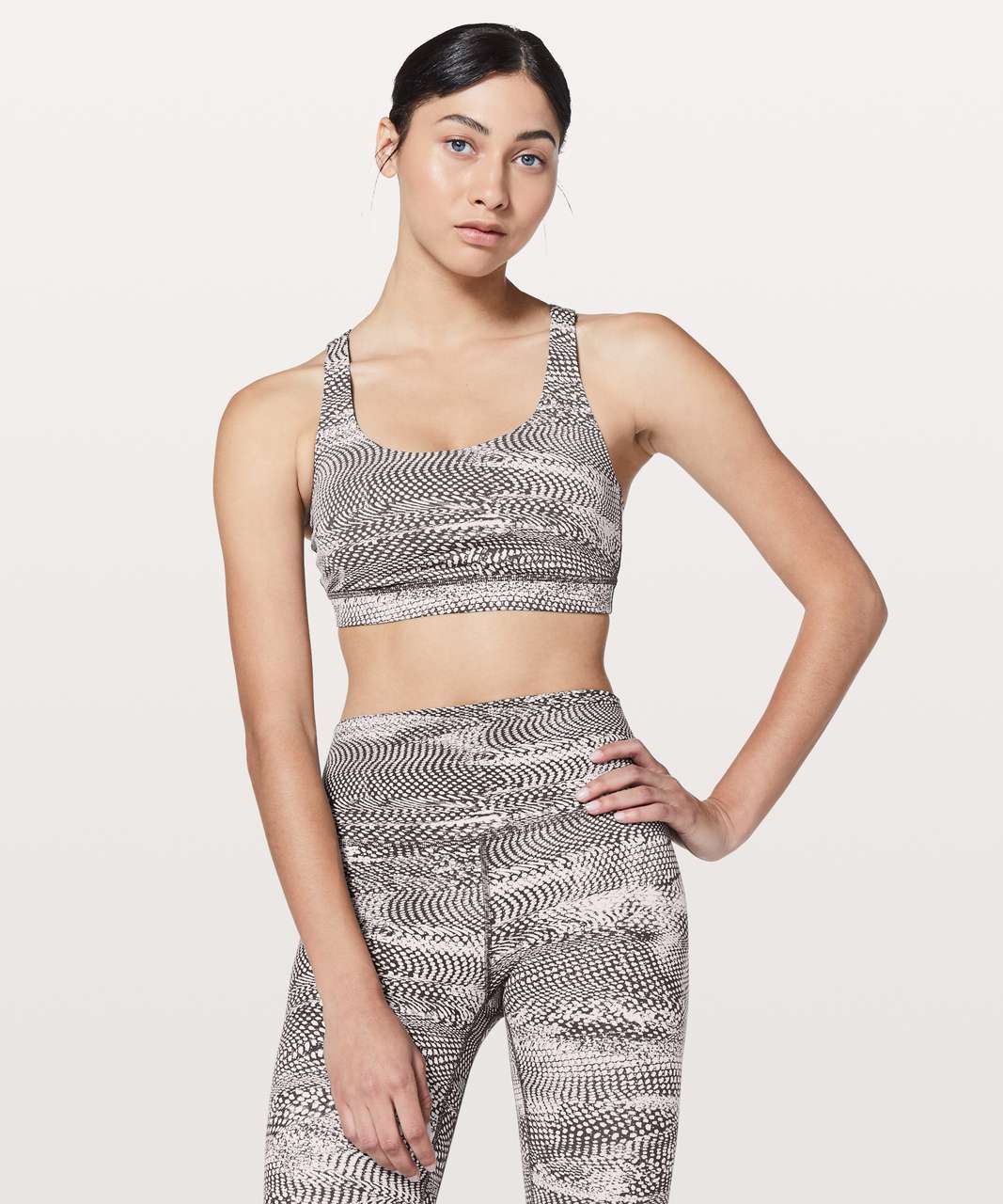 Lululemon Energy Bra - Swerve Vapor Metal Grey