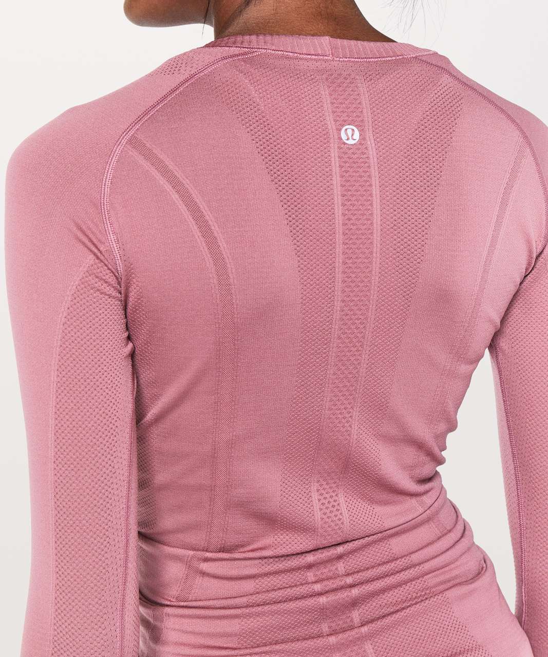 Lululemon Swiftly Tech Long Sleeve Crew - Moss Rose / Moss Rose