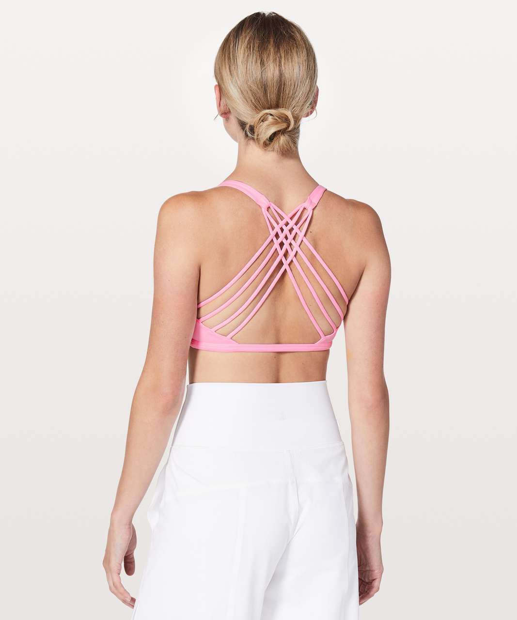 Lululemon Free To Be Serene Bra Pink - $58 (62% Off Retail) - From