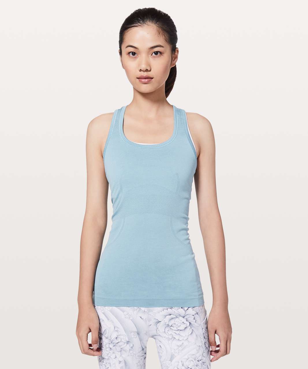 Lululemon Swiftly Tech Racerback - Cascade Blue / Cascade Blue