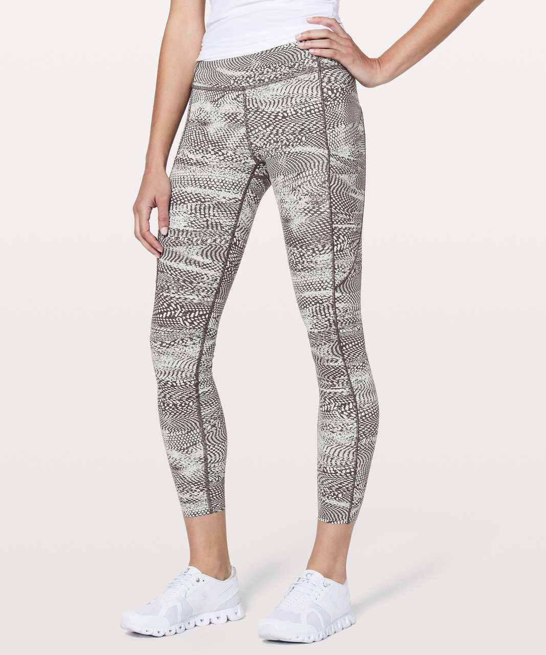 Lululemon Fast & Free 7/8 Tight II *Nulux 25" - Swerve Vapor Metal Grey