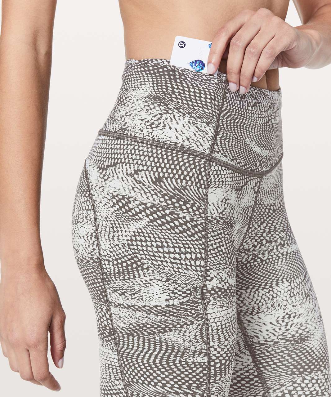 Lululemon Fast & Free 7/8 Tight II *Nulux 25 - Swerve Vapor Metal Grey -  lulu fanatics