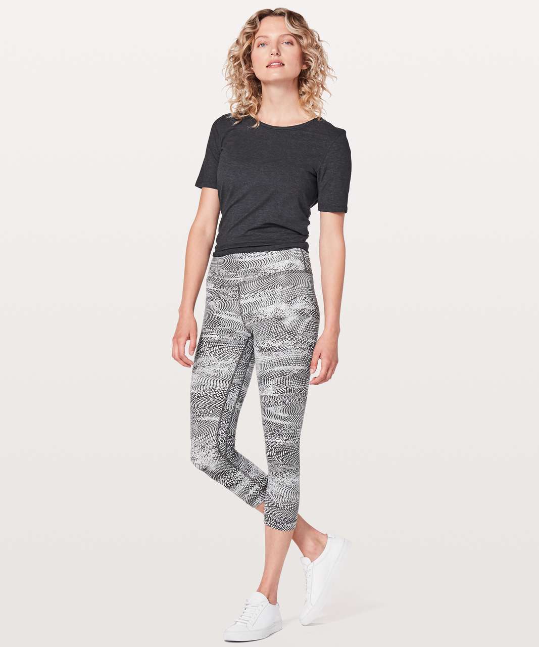 Lululemon Align Crop *21" - Swerve Vapor Metal Grey