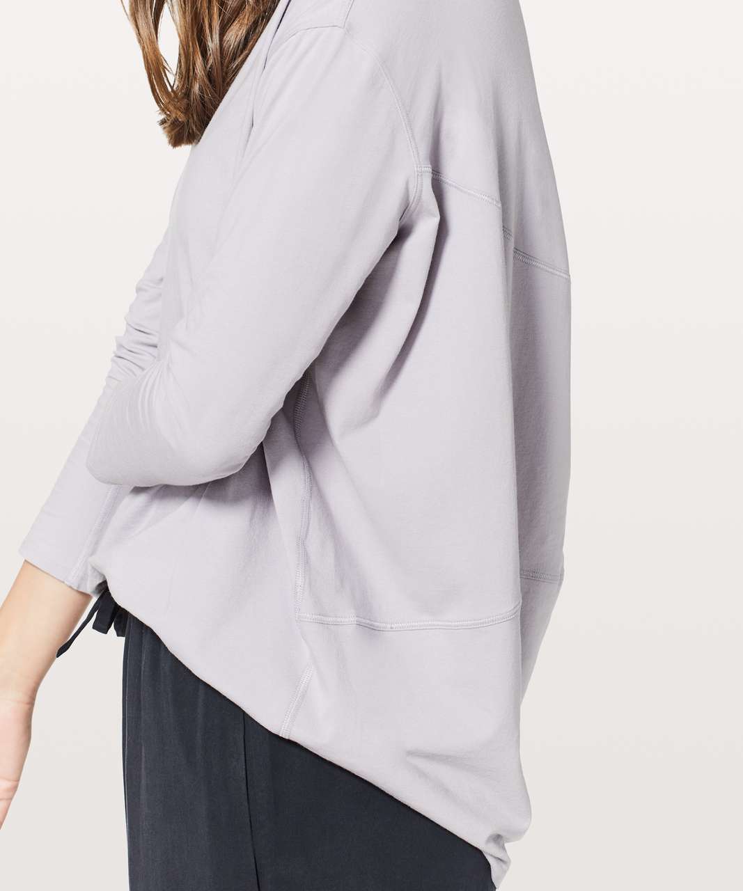 Lululemon Back In Action Long Sleeve - Iced Iris