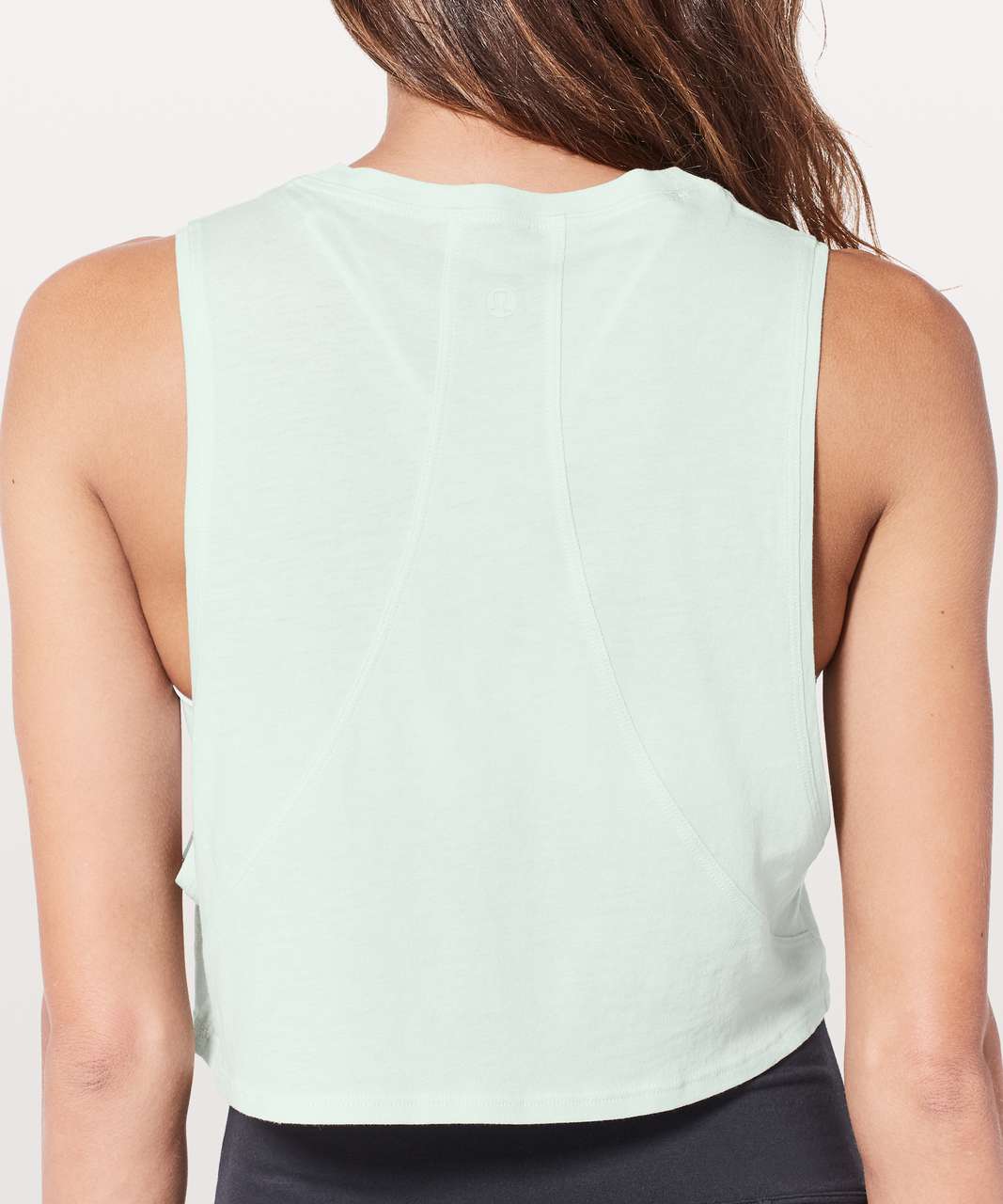 Lululemon Muscle Love Crop Tank *Expression - Sea Breeze