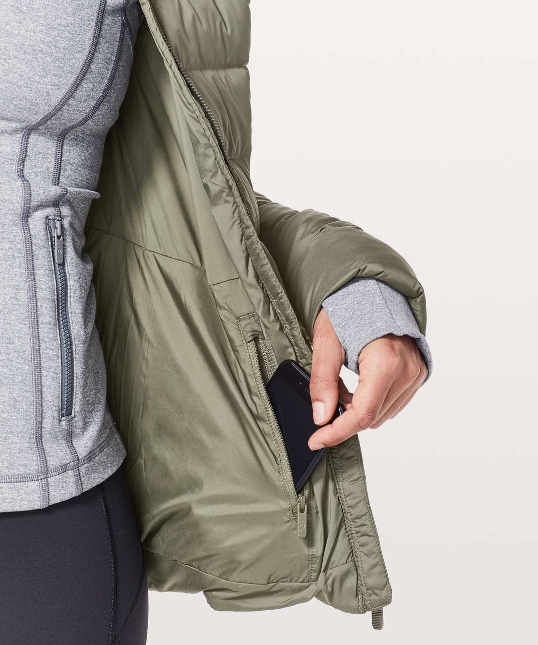 Lululemon Pack It Down Jacket - Sage