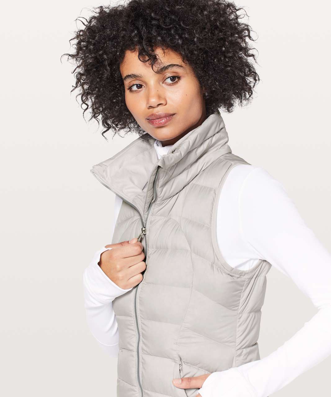 Lululemon Pack It Down Vest - Chrome